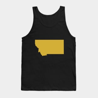 Montana state map Tank Top